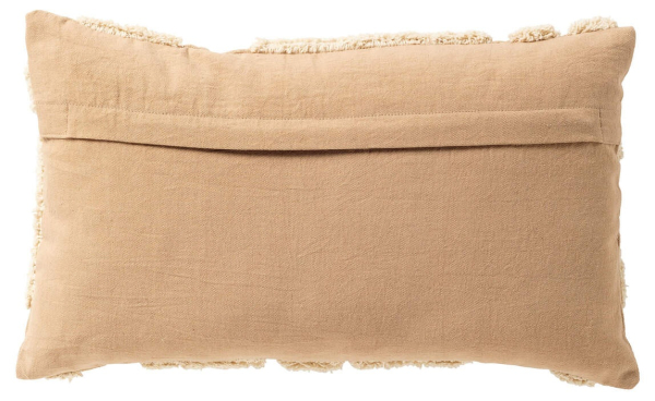 Dutch Decor Kissenhülle 'Milas' 30 x 50 cm Semolina - Beige